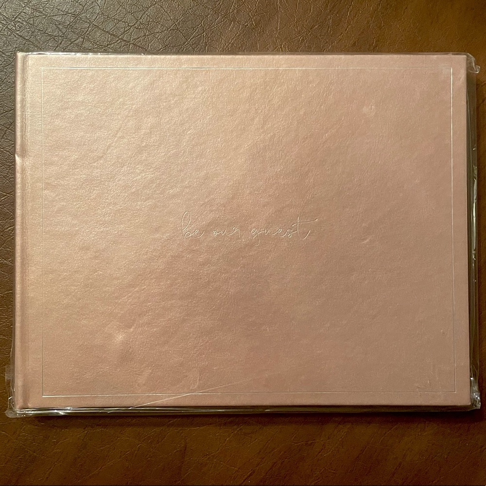 Be Our Guest Rose Gold Book NEW Papersource